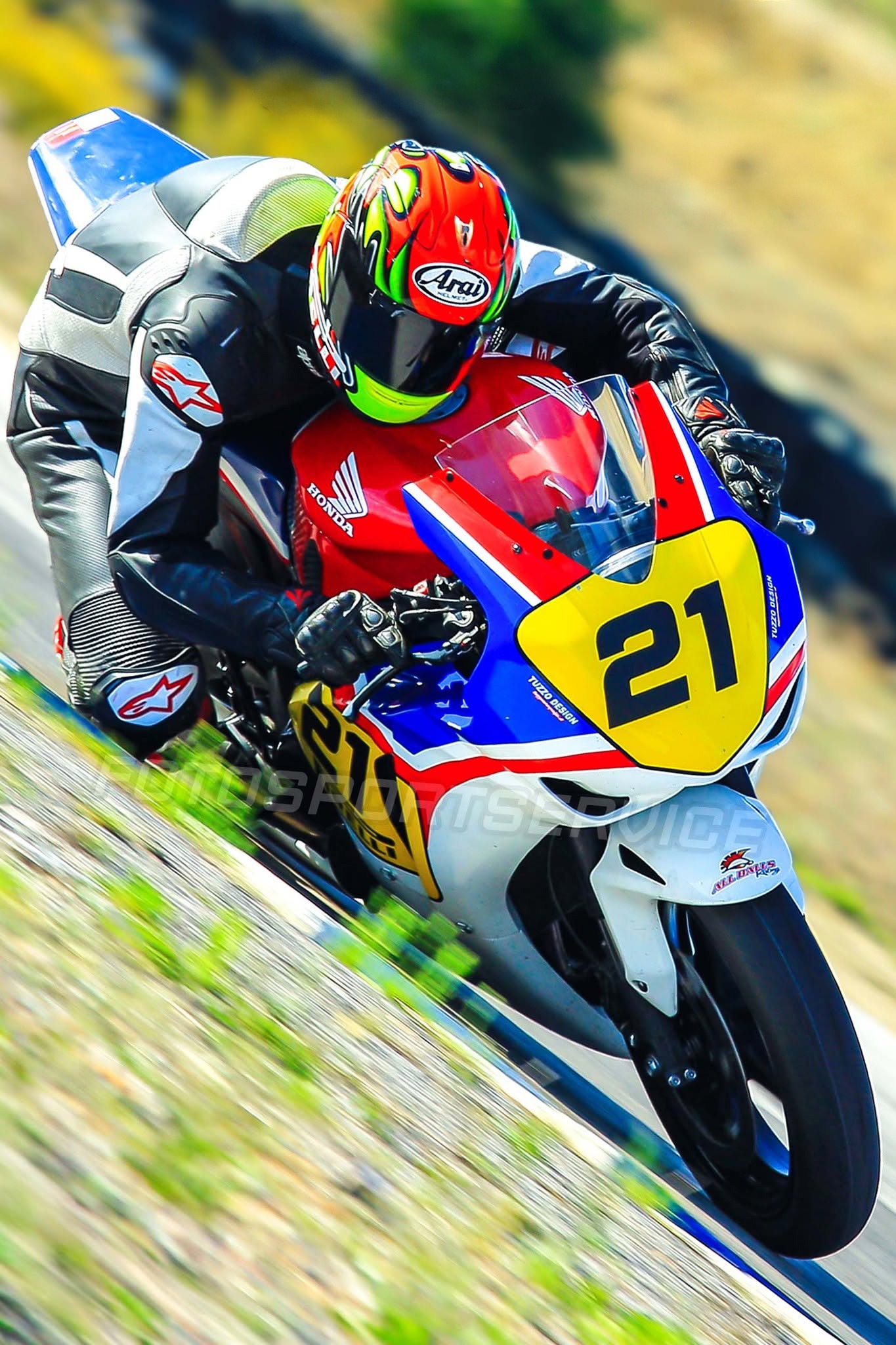 Motociclismo — fotografia sportiva